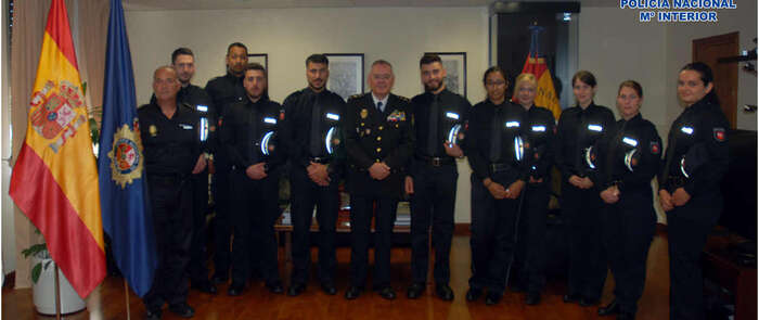 La Policía Nacional forma en Toledo a diez alumnos de la Academia de Policía de Baja Sajonia