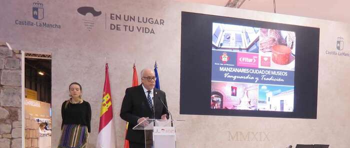El alcalde de Manzanares: &quot;Somos una ciudad que apuesta por el turismo cultural, por el turismo de museos&quot;