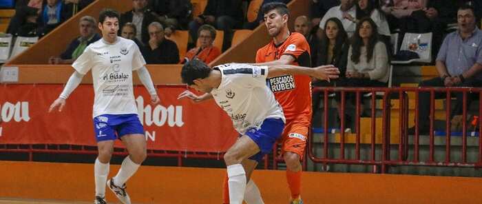 Liga Nacional de Fútbol Sala: El Manzanares FS Quesos El Hidalgo recibe este sábado al líder Pescados Rubén Burela