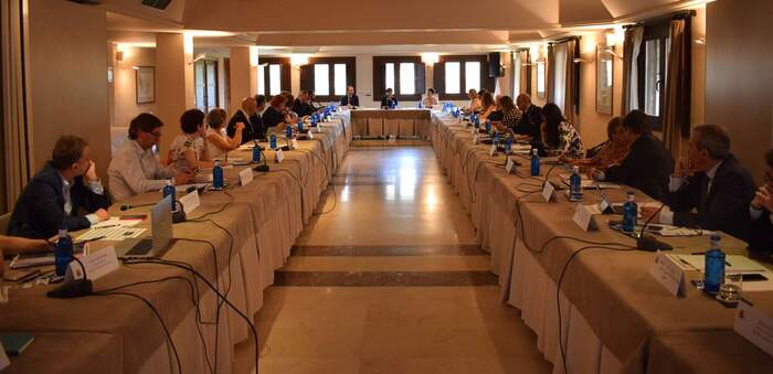 Isabel Rodríguez se reúne con los delegados y delegadas del Gobierno en Cuenca