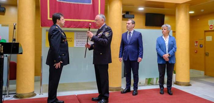 El delegado del Gobierno destaca la labor  policial en seguridad ciudadana y los bajos datos de criminalidad en Cuenca