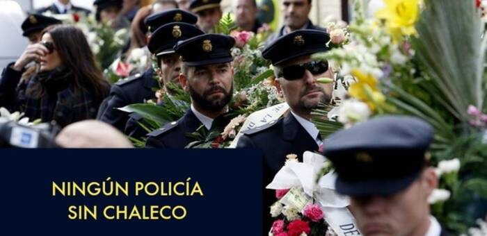 imagen de Ningún policía sin chaleco