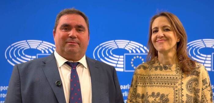 El presidente del grupo de desarrollo rural `Alto Guadiana-Mancha´ se “planta” en Bruselas contra los recortes a la PAC y a los fondos para el mundo rural