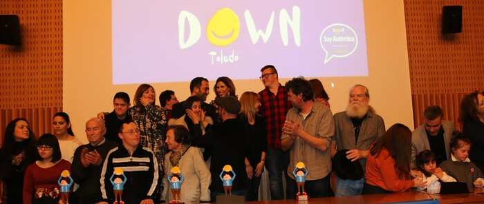 Los más &quot;Auténticos&quot; reconocen a sus mejores colaboradores con la entrega de sus Premios Solidarios Down Toledo