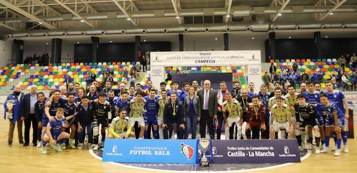 El Manzanares Arena acogió la final del XXI Trofeo JCCM de fútbol sala
