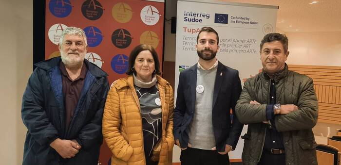 Fuencaliente participa en el Forum europeo del CARP en Portugal con especialistas y gestores del arte rupestre  