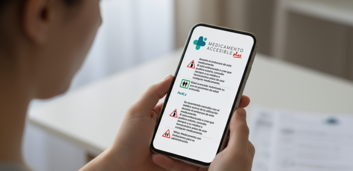 La app ‘MEDICAMENTO ACCESIBLE Plus’  incorpora nuevos pictogramas y alertas para facilitar la información sobre medicamentos a personas mayores o con discapacidad