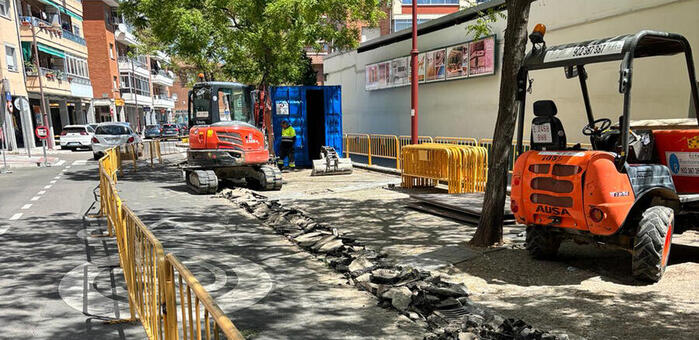 Comienzan las obras de mejora de redes de agua de la calle Cuenca