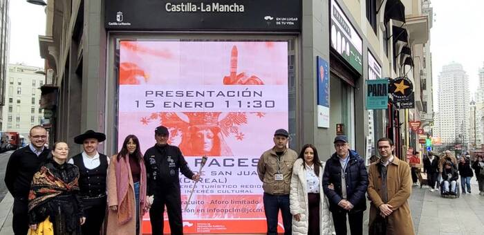 Villarta de San Juan presenta la programación de Las Paces en Madrid en su estreno como Bien de Interés Cultural