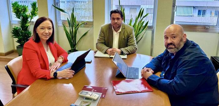  Rosa Melchor se reúne con el director general de Infraestructuras del Agua de CLM para avanzar sobre la nueva depuradora de agua conjunta de Alcázar de San Juan y Campo de Criptana