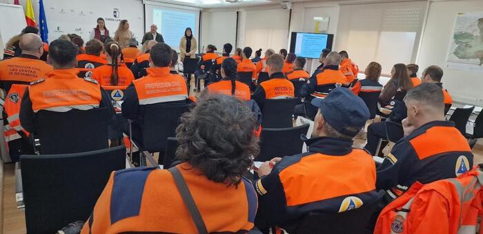 Más de cien voluntarios y voluntarias de Protección Civil participan en tres cursos de formación en la Escuela de Protección Ciudadana