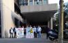 imagen de El comité de Elcogas recorrió hoy las sedes de Iberdrola y Endesa en Madrid para exigir una reunión entre empresa y sindicatos