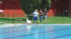 imagen de La piscina municipal de Manzanares estrena baldosas antideslizantes