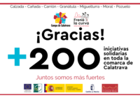 Doscientas iniciativas solidarias en el Campo de Calatrava en la 1ª fase de su Plan de Choque contra el Covid-19