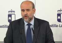 Directo del vicepresidente de Castilla-La Mancha, José Luis Martínez Guijarro, y el consejero de Sanidad, Jesús Fernández Sanz