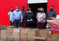 La Hermandad de San Cristóbal de Pozuelo de Calatrava dona 1.000 € a Cáritas pararepartir comida a los más necesitados