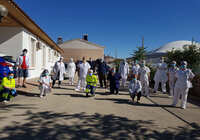 El personal sanitario del Centro de Salud de Villanueva de los Infantes agradece a la España Vaciada su apoyo en la lucha contra la COVID-19