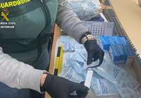La Guardia Civil interviene casi 500 test de antígenos que se vendían irregularmente en dos ferreterías de Esquivias y Pantoja