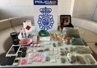 La Policía Nacional desmantela en Torrejón de Ardoz (Madrid) un laboratorio de elaboración de la droga sintética conocida como “cocaína rosa”
