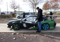 Manu Supra deslumbra con su habilidad en el Circuito de Karting Corral de Calatrava