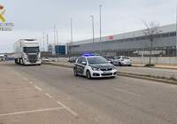 La Guardia Civil intensifica sus servicios en el marco del paro nacional de transporte