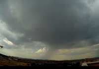 Paso de la tormenta por Puertollano