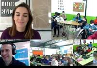 El colegio Cervantes de Santa Cruz de Mudela y la instagramer Noemí Navarro charlan por la sensibilización del autismo