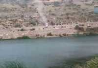 Un vehículo con un ocupante se precipita por la presa del embalse de Henchideros, en Alarcón