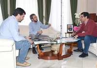 Caballero y el alcalde de Brazatortas (Ciudad Real) acuerdan el arreglo de la CR-5021 que comunica con Cabezarrubias