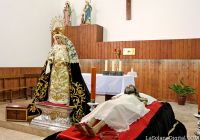 Imagen: Todo preparado en la Hermandad del Santo Sepulcro y Soledad de la Virgen de La Solana